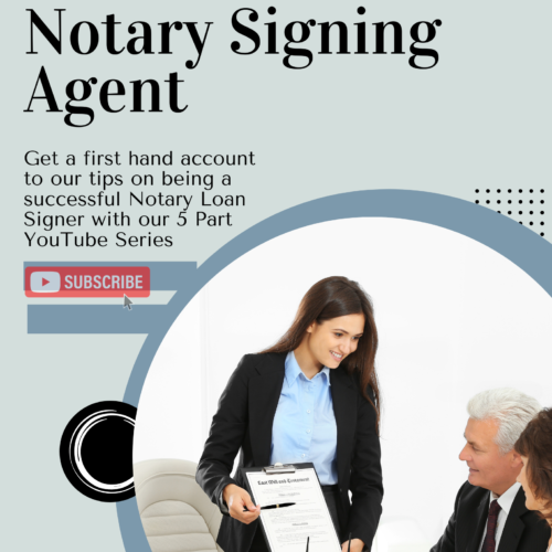 Notary Loan Signer