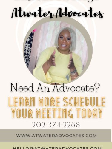 Need An Advocate?! Schedule Today